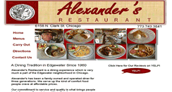 Desktop Screenshot of alexanderschicago.com